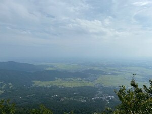 関東平野　茨木方面一望